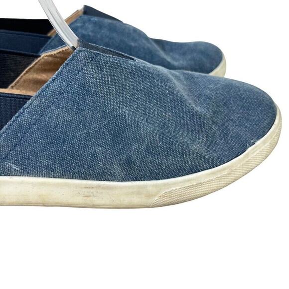 Vionic Ivy Womens Blue Slip On Flats Casual Loafers Canvas Shoes Stretch sz 8.5 - Picture 13 of 16